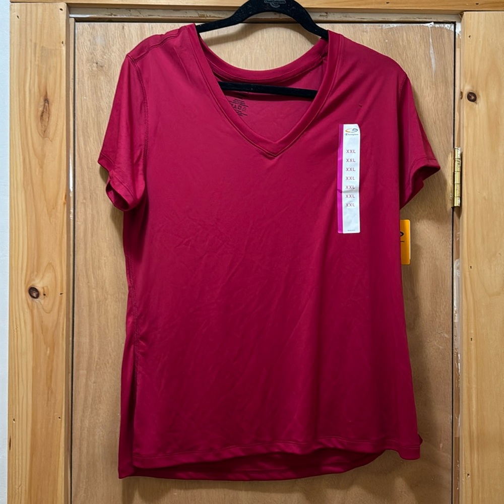 NWT Champion V-neck work out top